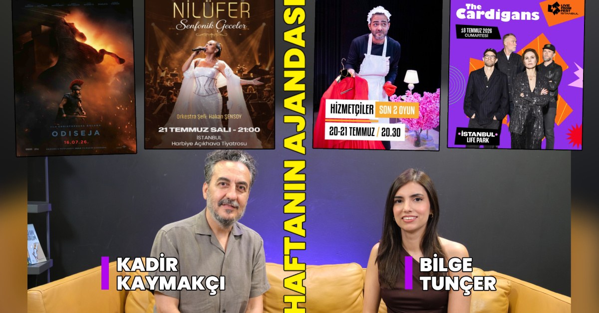 The Odyssey sinemada, Nilüfer sahnede! İşte haftanın kültür sanat ajandası